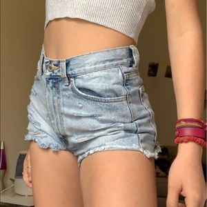 Zara shorts!! Super cute and cheeky